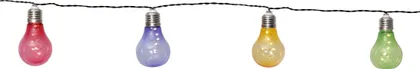 VALGUSKETT STAR TRADING SOLAR GLOW 10 LED 1,9M IP44 VÄRVILINE